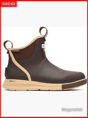 Waterproof Ankle Deck Boots, Work Boots, Outdoor Shoes, Slip-Resistant